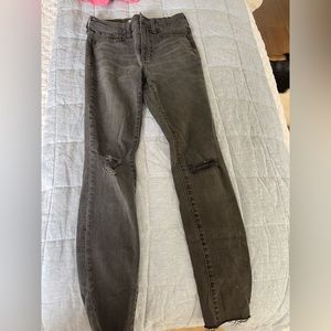 Madewell black skinny jeans!